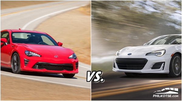 toyota 86 vs subaru brz