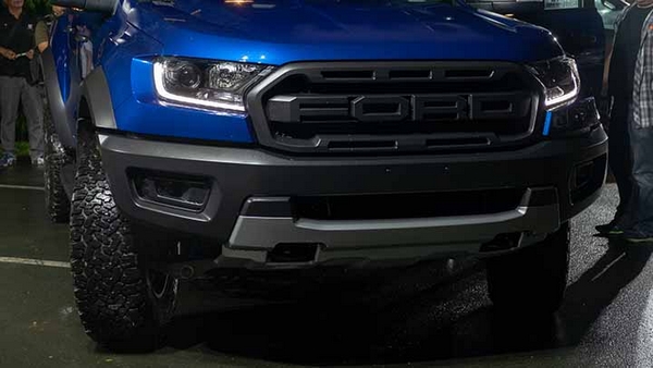 Ford Ranger Raptor 2019 Philippines at local launch - front fascia