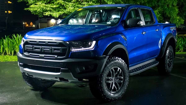 Ford Ranger Raptor 2019 Philippines at local launch - angular front