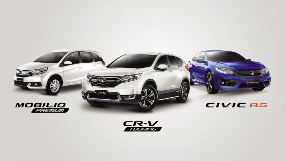 Launch of special edition models of the Honda CR-V, Civic & Mobilio in PH