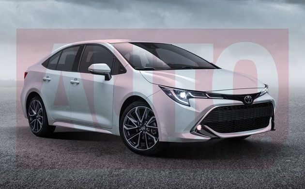 12th-generation Toyota Corolla sedan scheduled to be launched in late 2018