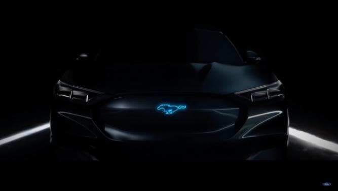 An electrified variant of the Ford Mustang teased? 