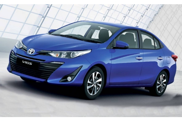 Toyota Vios 2019 angular front