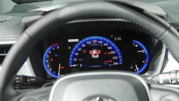 Toyota Corolla 2019 hatchback gauge