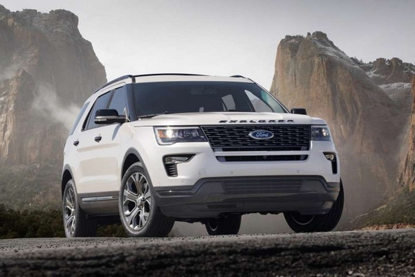 Ford Explorer 2019 front view