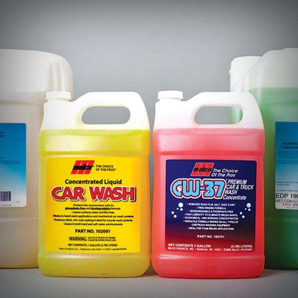 car wash materials