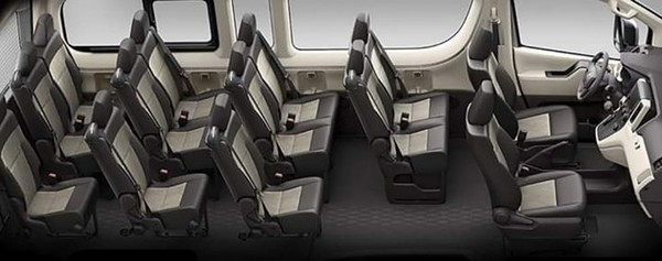 Toyota Hiace Interior Revealed Coming With Seater Layout