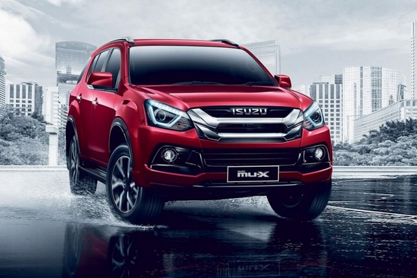 Isuzu MU-X 2019 facelift unveiled with subtle changes