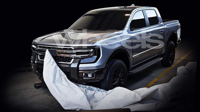 Photos of the alleged Ford Ranger 2020 leaked online