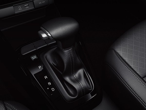 Kia Rio 2019 hatchback's automatic transmission shifter