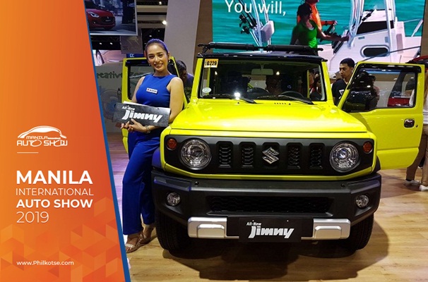 The all-new Suzuki Jimny 2019 showcased at MIAS with a playful design