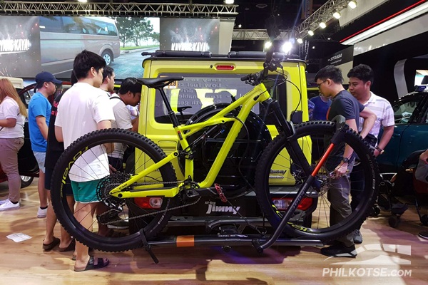 suzuki jimny 2019 bike rack