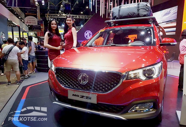 A picture of a MG ZS 2019 at MIAS