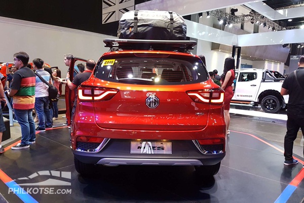 A picture of MG ZS 2019  crossover rear view