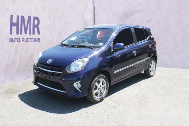 Blue Toyota Wigo 2016 Automatic Gasoline for sale in Muntinlupa 686275