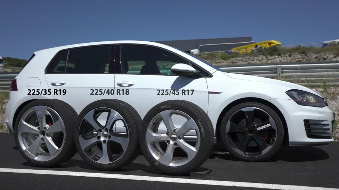 How does car wheel size affect its performance?