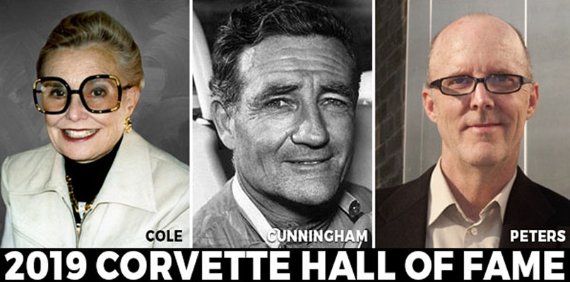 Corvette Hall of Fame Inductees 2019