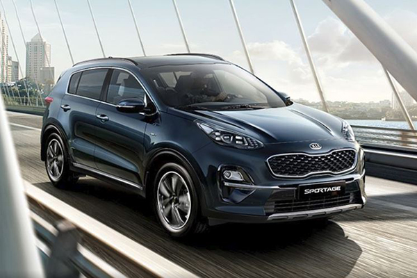 Kia Sportage 2019 front fascia