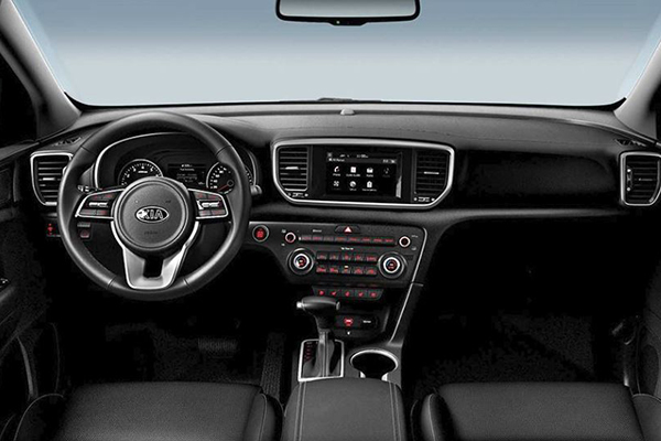 Kia Spotage 2019 dashboard