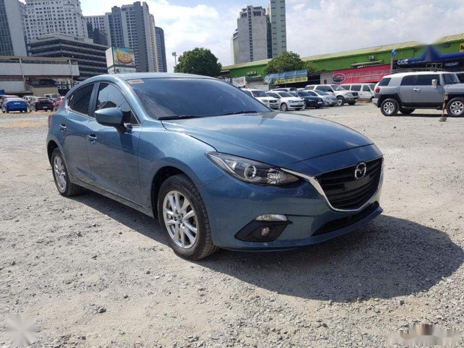Selling Blue Mazda 3 2016 Automatic Gasoline in Manila 708472
