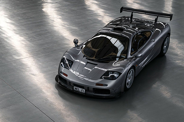 Very rare road legal Mclaren F1 LM Spec to be sold in auction