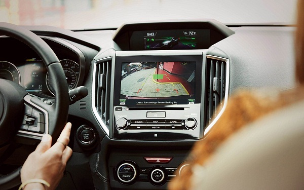 Rear view cam on 2019 Subaru Impreza