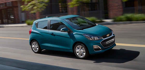 The Chevrolet Spark offers an interesting value proposition Chevrolet Spark 2019 on the road