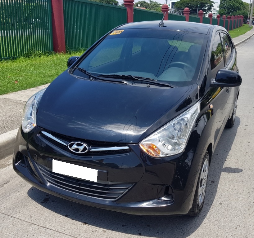 Sell Black 2018 Hyundai Eon at 22000 km in Davao City 721560