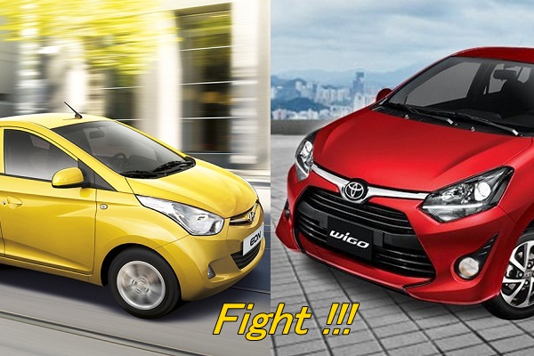 Hyundai Eon vs Toyota Wigo