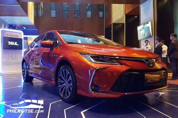 Toyota Motors Philippines officially unveils the Toyota Corolla Altis 2020