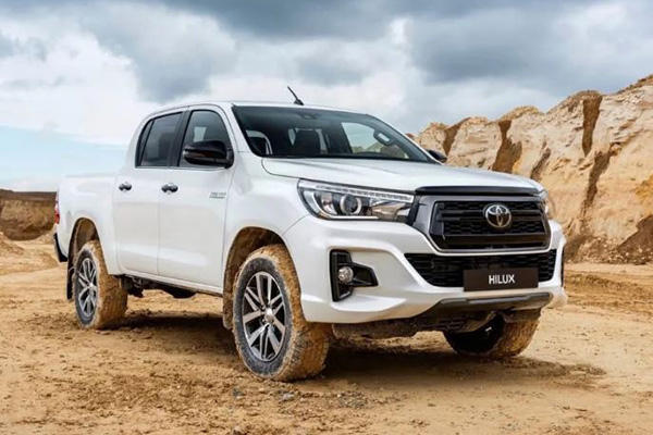 A picture of the 2020 Toyota Hilux 
