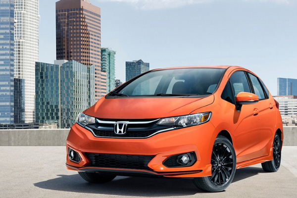 A picture of the 2019 Honda Jazz