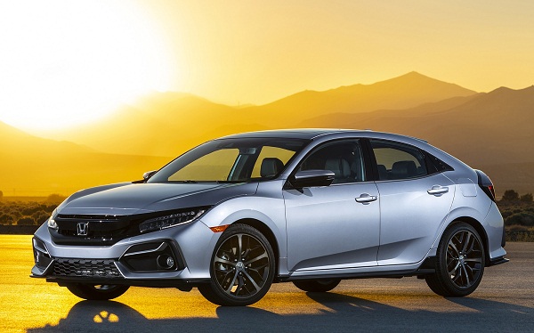A picture of the 2020 Honda Civic Hatchback