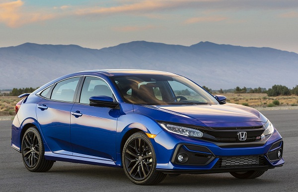 A picture of the 2020 Honda Civic Si