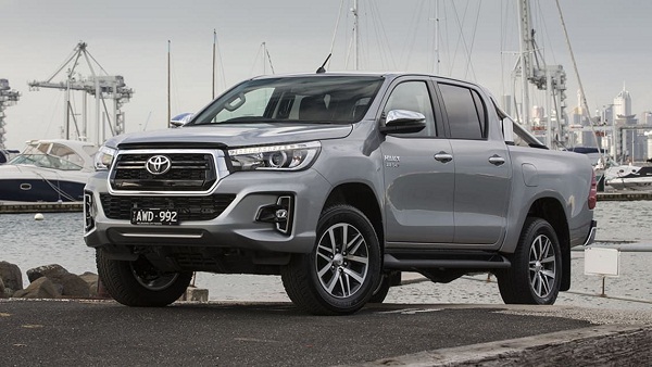 A picture of the 2020 Toyota HIlux