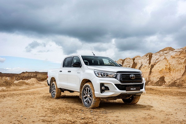 A picture of the 2020 Toyota Hilux for Australia