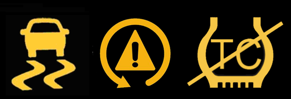 What is the Traction Control System(TCS) in a car, and what does the TCS  light mean?