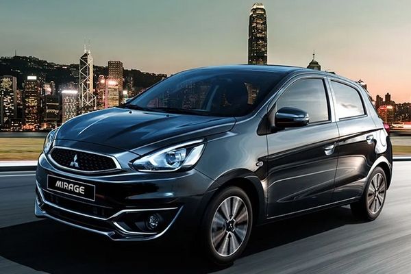 A picture of the 2020 Mitsubishi Mirage