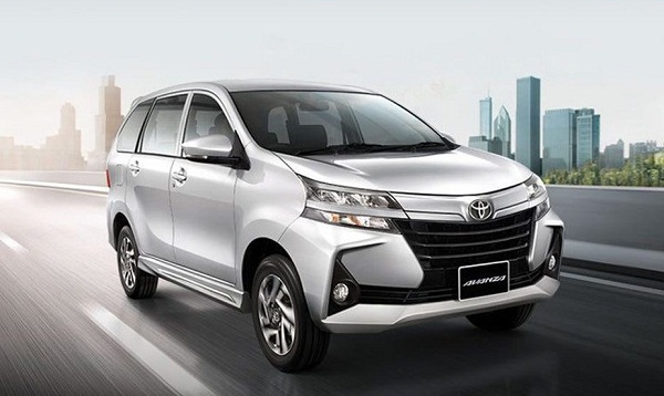 2020 Toyota Avanza on the Road