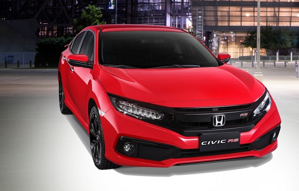A picture of the 2020 Honda Civic RS Turbo
