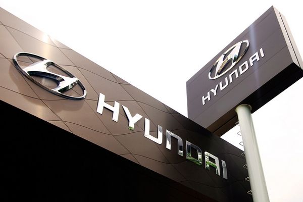 Hyundai's reach and market share has grown exponentially since 2001. A picture of Hyundai signage in one of their dealerships here in the Philippines