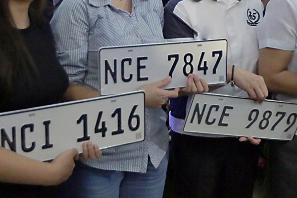 philippine plate number size