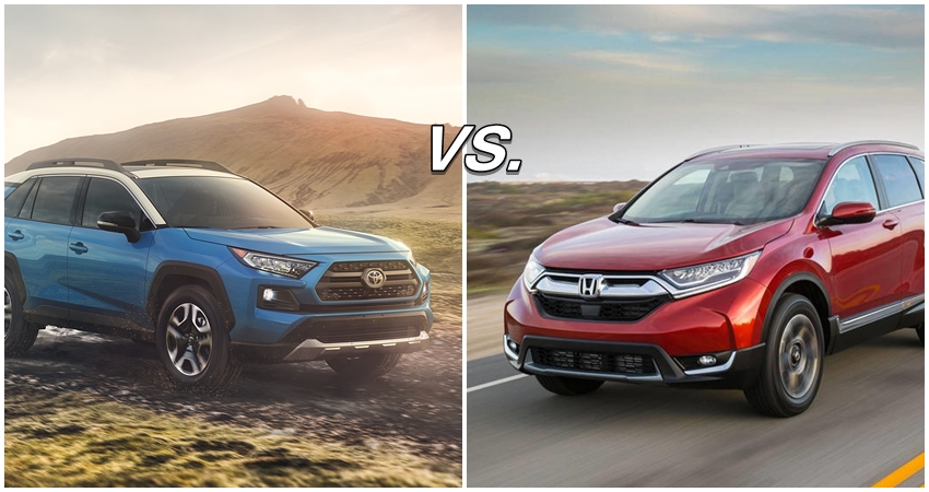 Honda CR-V vs Toyota Rav4: Two handsome old-timers battle it out!