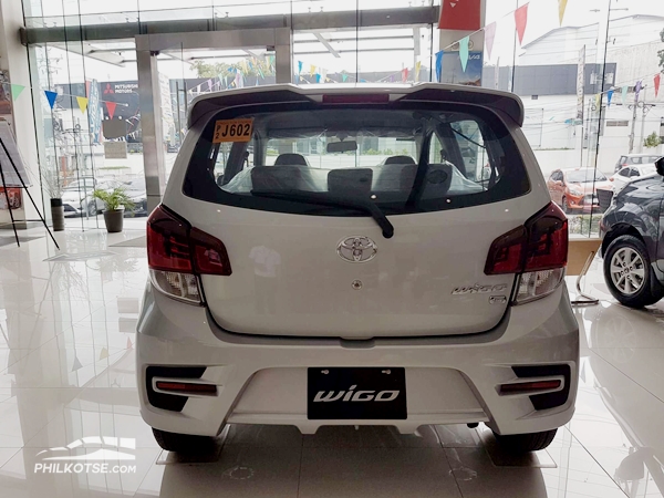 2020 Toyota Wigo rear view