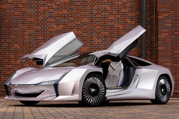 The Cellulose Nanofiber Concept car: A very modern car made out of wood