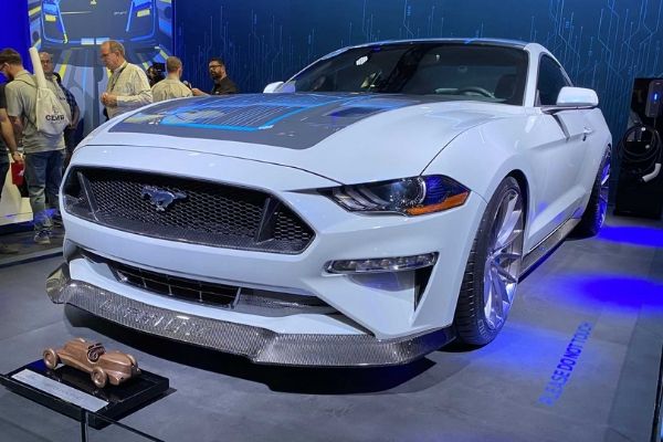 Mustang EV hits SEMA and it has a really special something