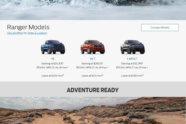Look, the Americans only have three variants to choose from for the Ford Ranger American-spec variant line-up of the Ford Ranger