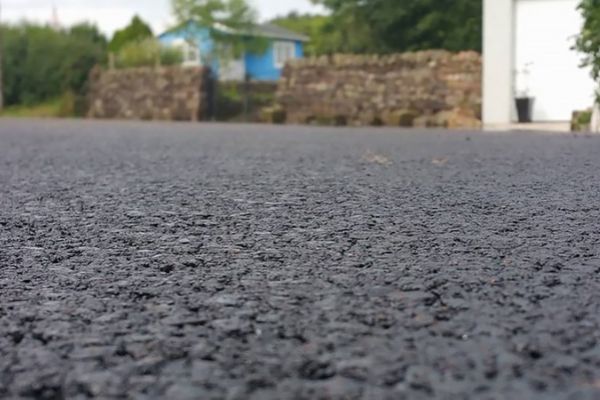 San Miguel Corporation's road made out of recycled plastics