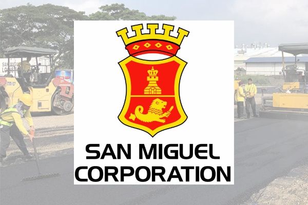 San Miguel Corporation's road made out of recycled plastics