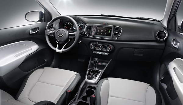 kia soluto 2020 interior